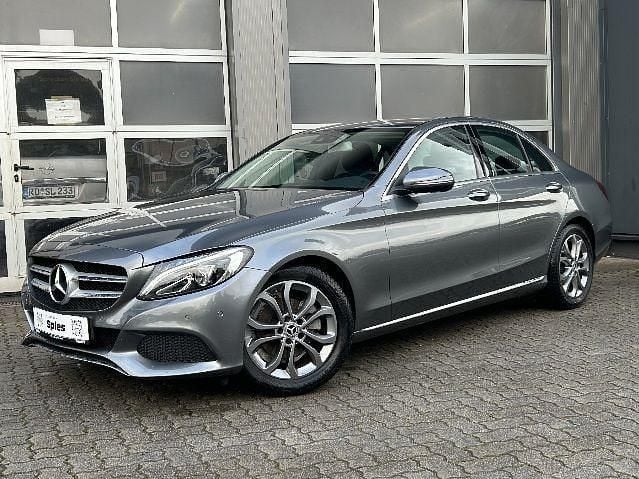 Selenitgrau metalliclack Gebraucht 2018 Mercedes C180 Limousine | 21.990 € (Superpreis) - Bild 1/4