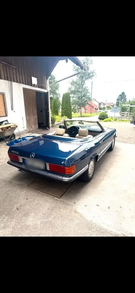 Gebraucht Mercedes SL300 180 PS (132 kW) 1987 Blau Cabrio
