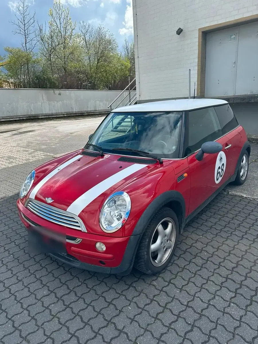 Usata Mini Cooper 116 CV (85 kW) 2003 Rosso Utilitaria