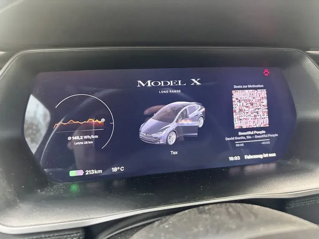 Usado Tesla Model X 413 kW (562 CV) 2019 Gris SUV