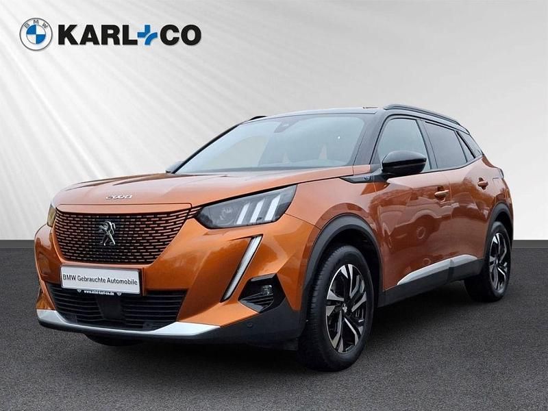Orange Gebraucht 2021 Peugeot e-2008 GT SUV | 16.990 € (Fairer Preis) - Bild 1/4