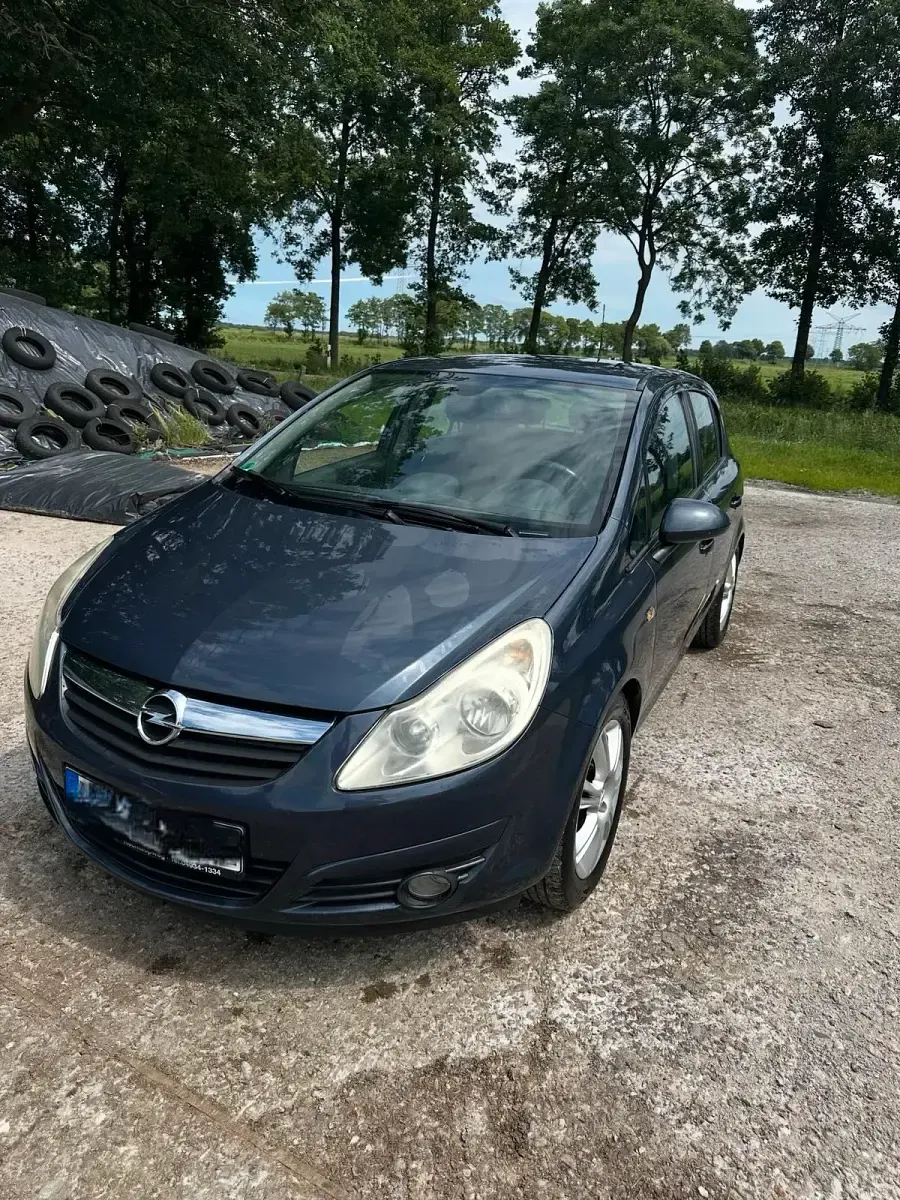 Gebraucht Opel Corsa 90 PS (66 kW) 2009 Blau Kleinwagen