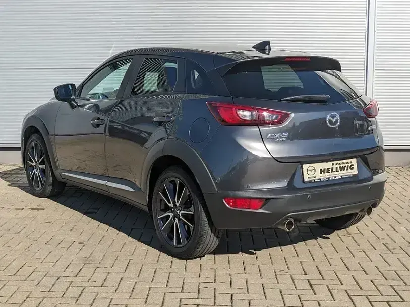 Gebraucht Mazda CX-3 Sports-Line 150 PS (110 kW) 2018 Machine grey metallic (metallic) SUV