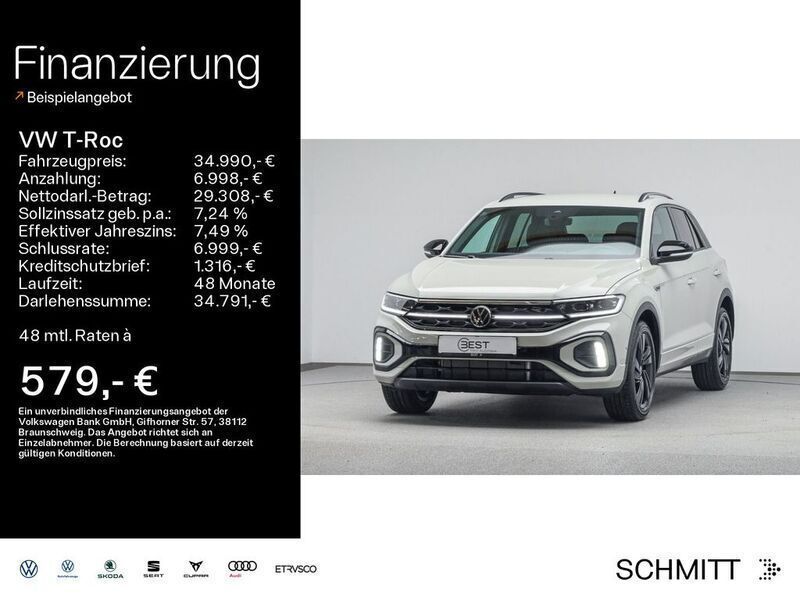 Andere farbe Gebraucht 2024 VW T-Roc R-line SUV | 34.990 € (Teuer) - Bild 1/4