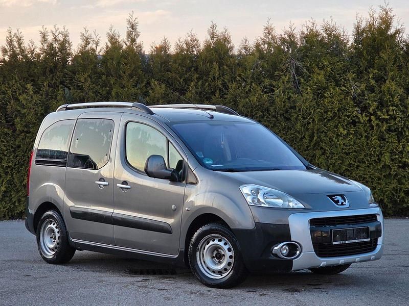 Gebraucht Peugeot Partner Tepee 109 PS (80 kW) 2009 Grau Van / Kleinbus