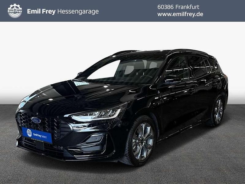 Agate black metallic Gebraucht 2023 Ford Focus ST-Line X Kombi | 21.550 € (Guter Preis) - Bild 1/4