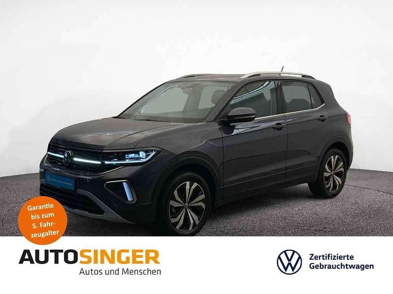 Rauchgrau metallic Gebraucht 2024 VW T-Cross Style SUV | 22.380 € (Fairer Preis) - Bild 1/3