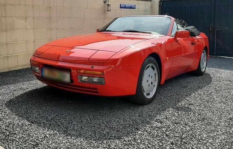 Rot Gebraucht 1989 Porsche 944 S2 Cabrio | 26.944 € - Bild 1/4