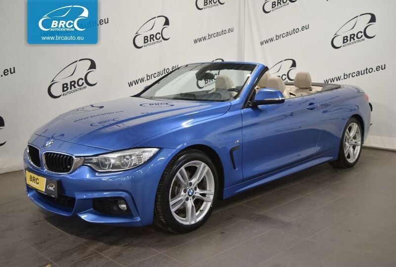 Blau Gebraucht 2016 BMW 428 M Sport Cabrio | 20.900 € (Etwas zu teuer) - Bild 1/4