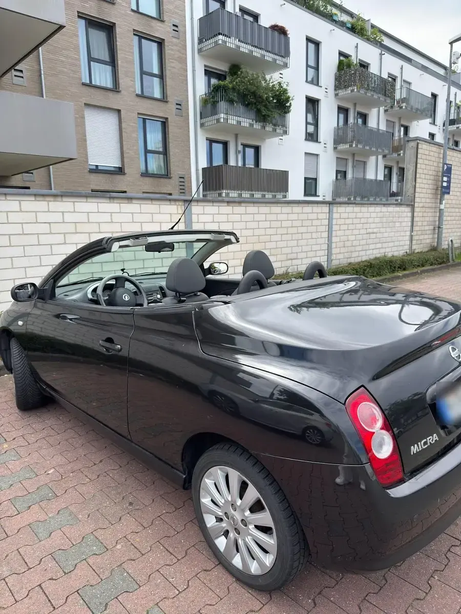 Gebraucht Nissan Micra C+C 88 PS (64 kW) 2007 Schwarz Cabrio