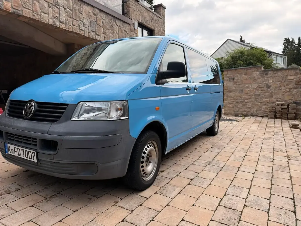 Usata VW Transporter 105 CV (77 kW) 2003 Blu Furgone
