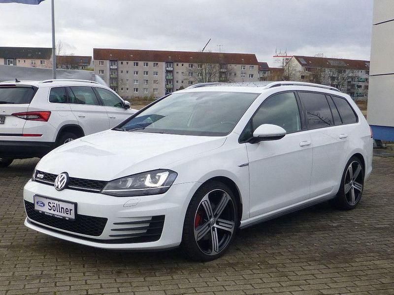 Weiß Gebraucht 2016 VW Golf VII GTD Kombi | 17.980 € (Etwas zu teuer) - Bild 1/4