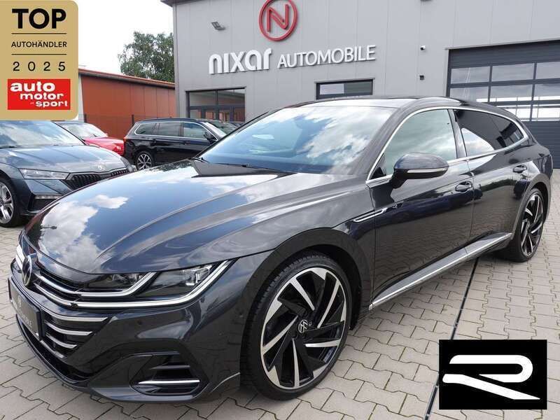 Mangangrau metallic Gebraucht 2021 VW Arteon R-line Kombi | 33.480 € (Fairer Preis) - Bild 1/4