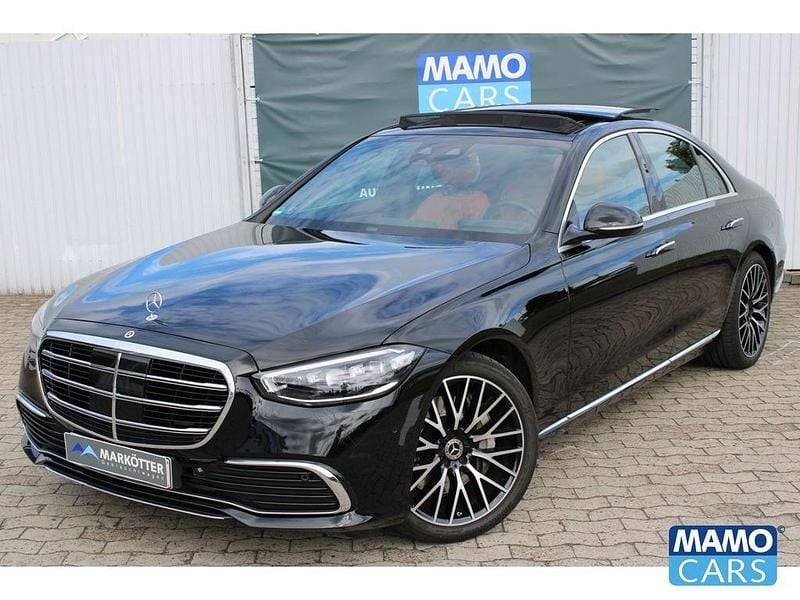 Schwarz Gebraucht 2022 Mercedes S400 Limousine | 86.590 € (Teuer) - Bild 1/4
