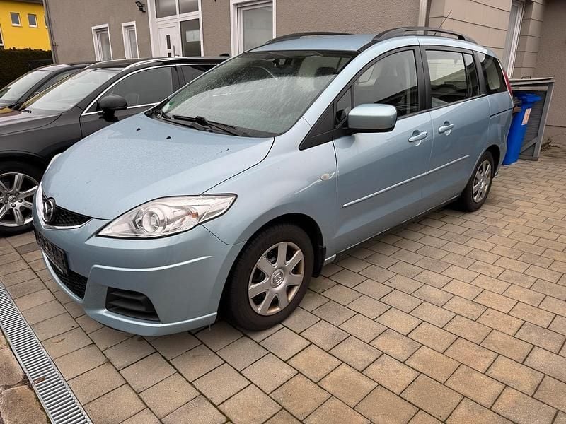 Gebraucht Mazda 5 Exclusive 145 PS (106 kW) 2009 Blau Van / Kleinbus