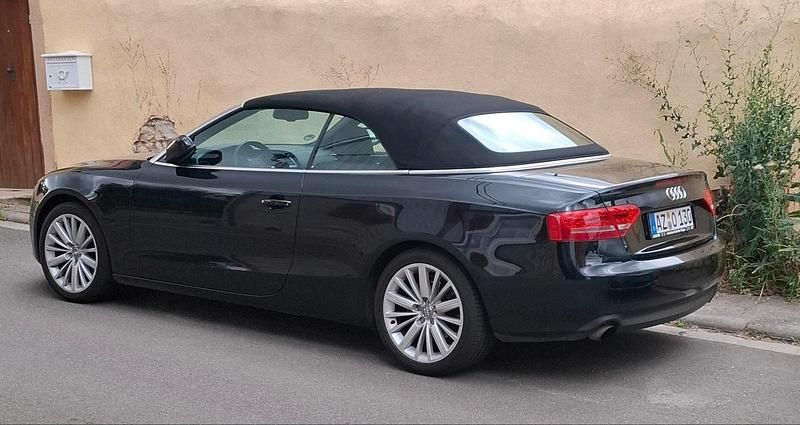 Gebraucht Audi A5 Cabriolet 211 PS (155 kW) 2009 Schwarz Cabrio
