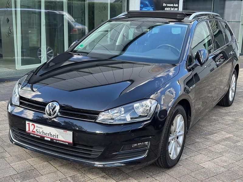 Schwarz Gebraucht 2015 VW Golf VII LOUNGE Kombi | 9.990 € (Guter Preis) - Bild 1/4