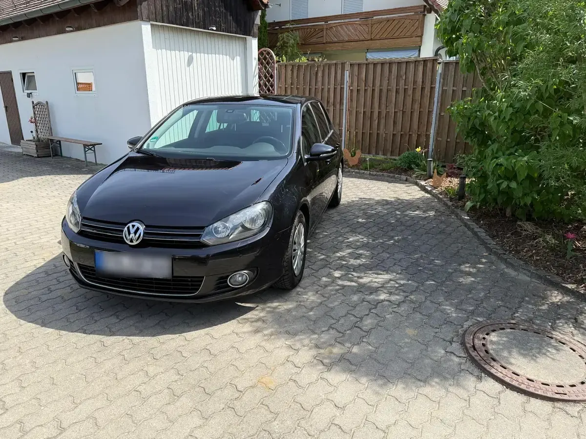 Gebraucht VW Golf VII Style 122 PS (89 kW) 2012 Schwarz Kleinwagen