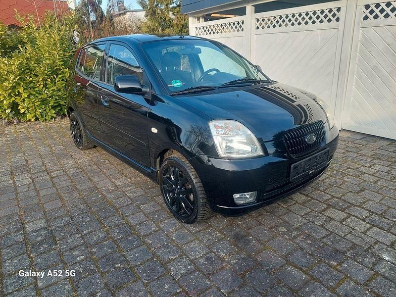 Gebraucht Kia Picanto EX 65 PS (47 kW) 2004 Schwarz Kleinwagen