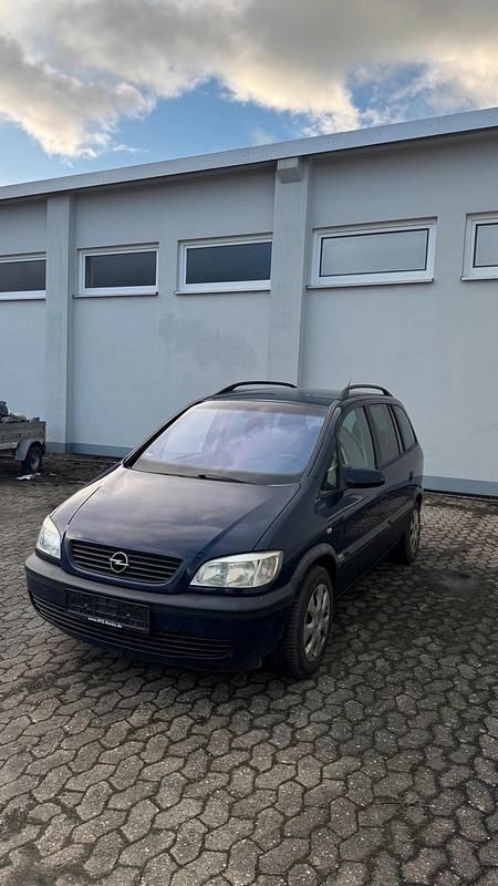 Gebraucht Opel Zafira 101 PS (74 kW) 2002 Blau Van / Kleinbus