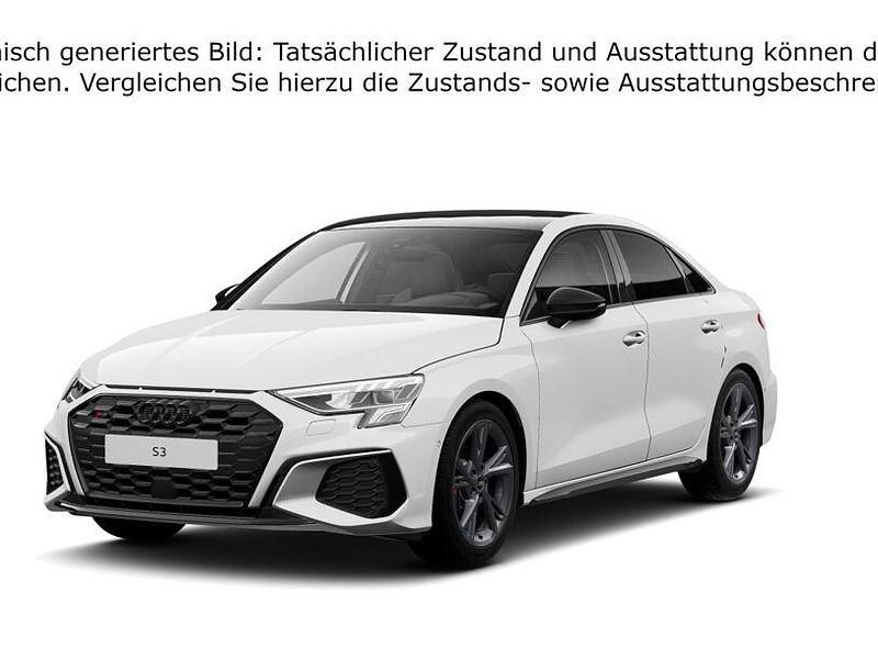 Weiß Gebraucht 2022 Audi S3 Ambiente Limousine | 38.530 € (Fairer Preis) - Bild 1/4
