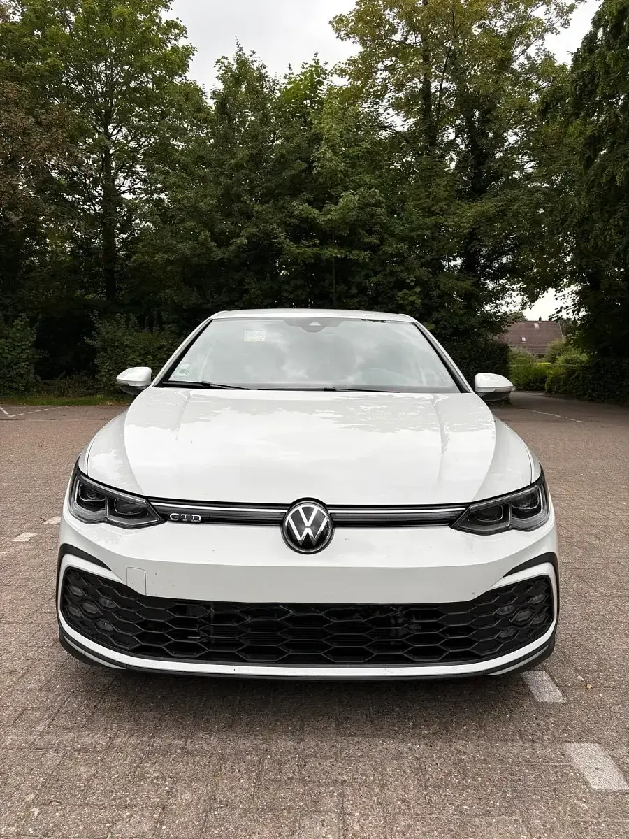 Gebraucht VW Golf VIII GTD 200 PS (147 kW) 2021 Weiß Kleinwagen