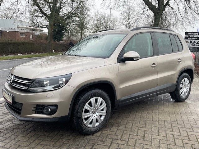 Beige Gebraucht 2013 VW Tiguan Trendline SUV | 8.490 € (Teuer) - Bild 1/4