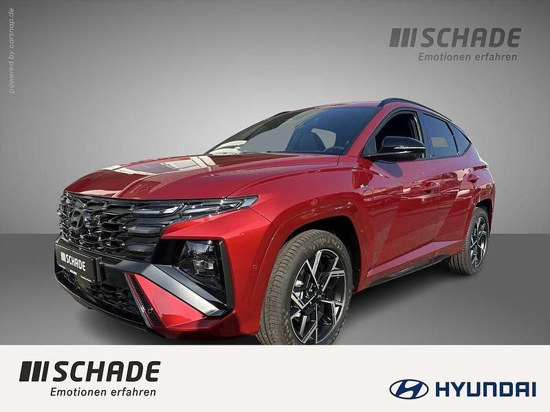 Rot Neu 2025 Hyundai Tucson N Line SUV | 49.690 € - Bild 1/4