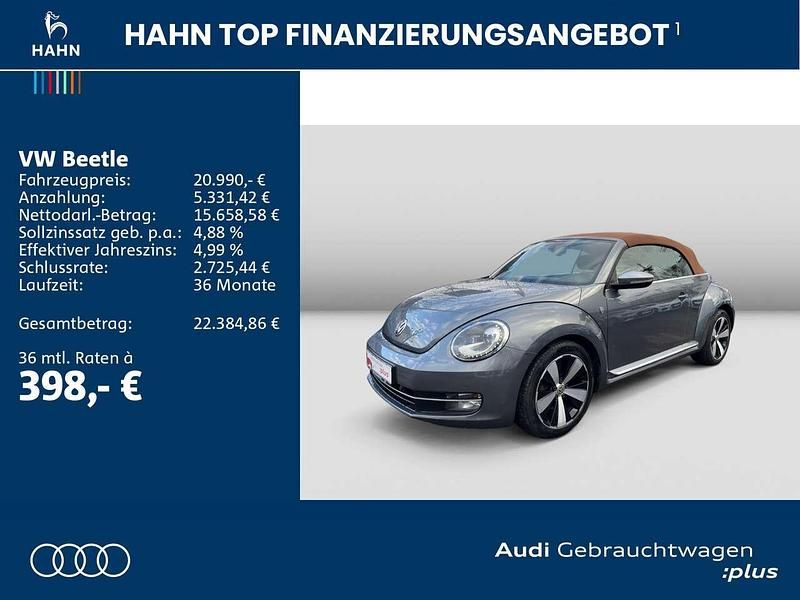 Gebraucht VW Beetle Cabriolet Karmann 150 PS (110 kW) 2016 Platinum grey metallic Cabrio