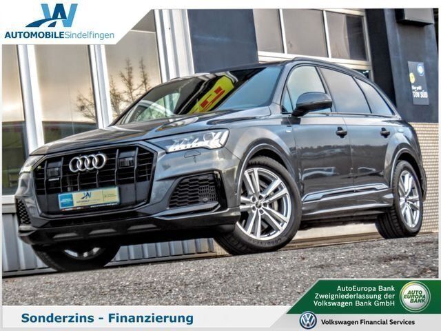 Grau Gebraucht 2023 Audi Q7 S-Line SUV | 71.900 € (Etwas zu teuer) - Bild 1/4