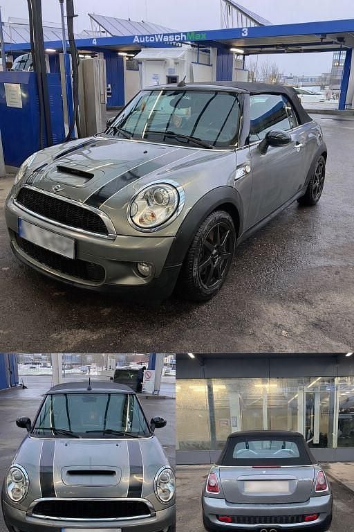 Silber Gebraucht 2010 Mini Cooper S Cabriolet Cabrio | 7.200 € (Guter Preis) - Bild 1/4