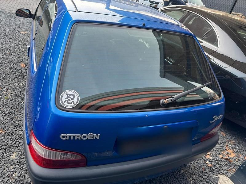 Gebraucht Citroën Saxo 60 PS (44 kW) 2002 Blau Kleinwagen
