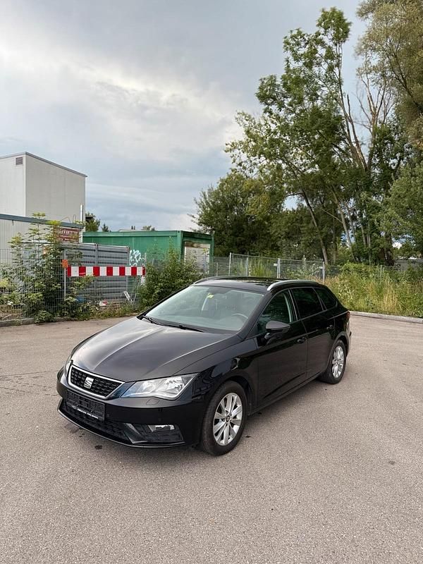 Schwarz Gebraucht 2018 Seat Leon Kombi | 13.850 € (Teuer) - Bild 1/4