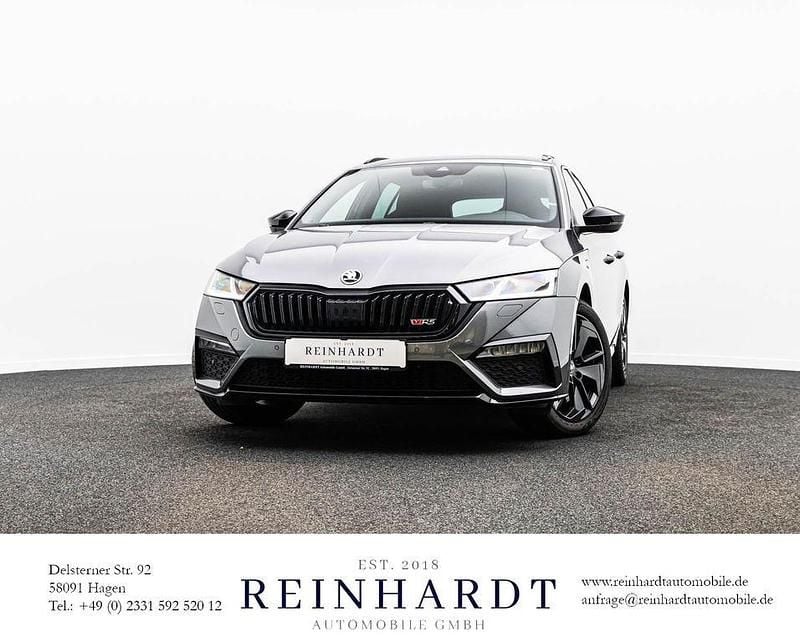 Graphitegrau metallic Gebraucht 2022 Skoda Octavia RS Kombi | 27.755 € (Guter Preis) - Bild 1/3