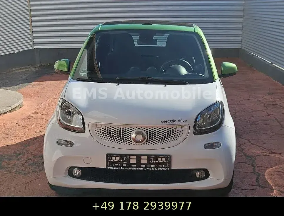 Occasion Smart ForTwo Cabrio 60 kW (82 ch) 2017 Vert Cabriolet