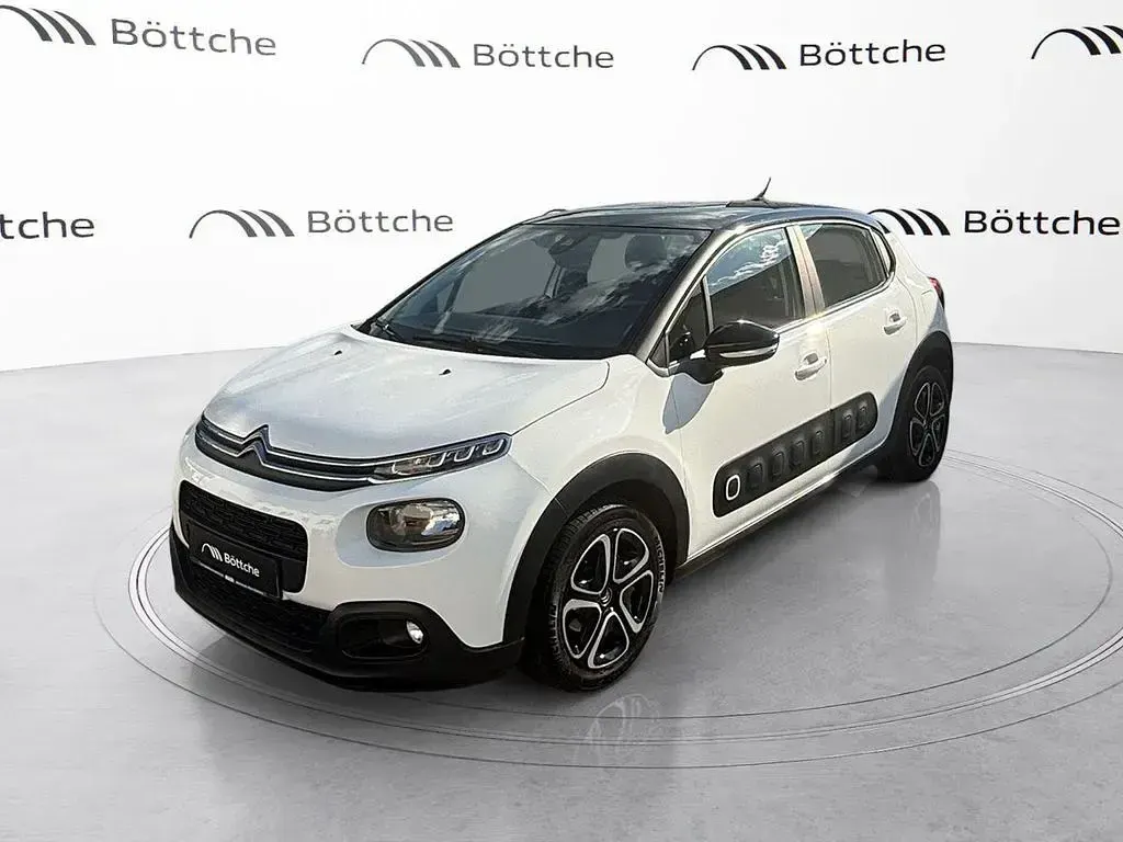 Gebraucht Citroën C3 Shine 82 PS (60 kW) 2019 Lack weiss banquise/deckende lackierung Kleinwagen