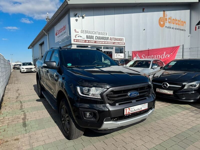 Obsidianschwarz metallic Gebraucht 2021 Ford Ranger Wildtrack Abholung | 32.499 € (Fairer Preis) - Bild 1/4