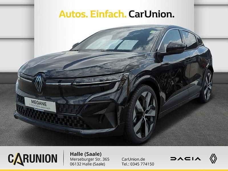 Black pearlschwarz metallic Gebraucht 2023 Renault Mégane Techno Limousine | 29.495 € (Superpreis) - Bild 1/4