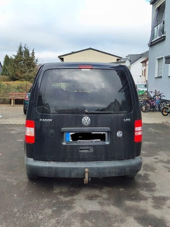 Gebraucht VW Caddy Life 75 PS (55 kW) 2006 Schwarz Van / Kleinbus