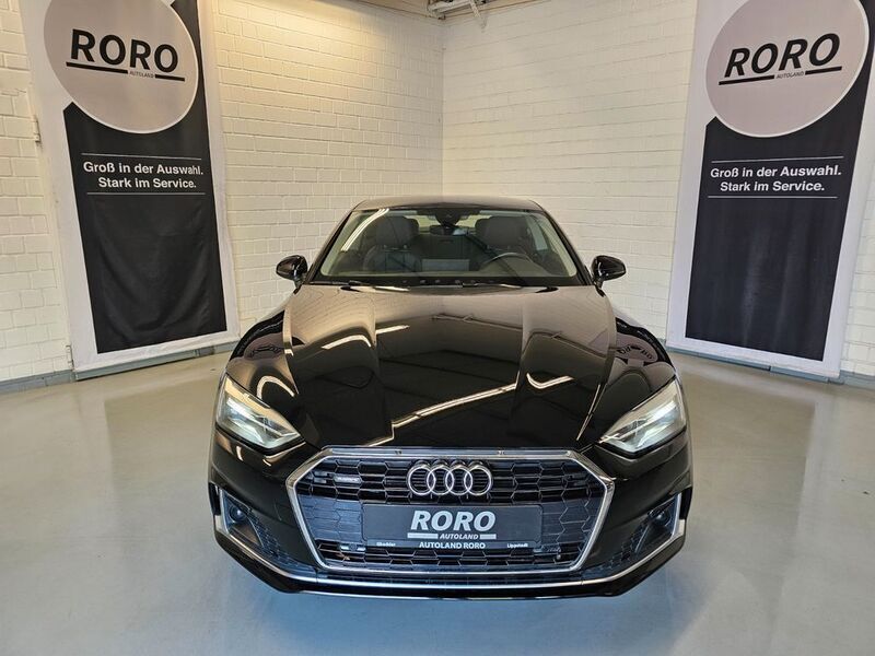 Second-hand Audi A5 Advanced Plus 190 CP (139 kW) 2020 Negru Coupe