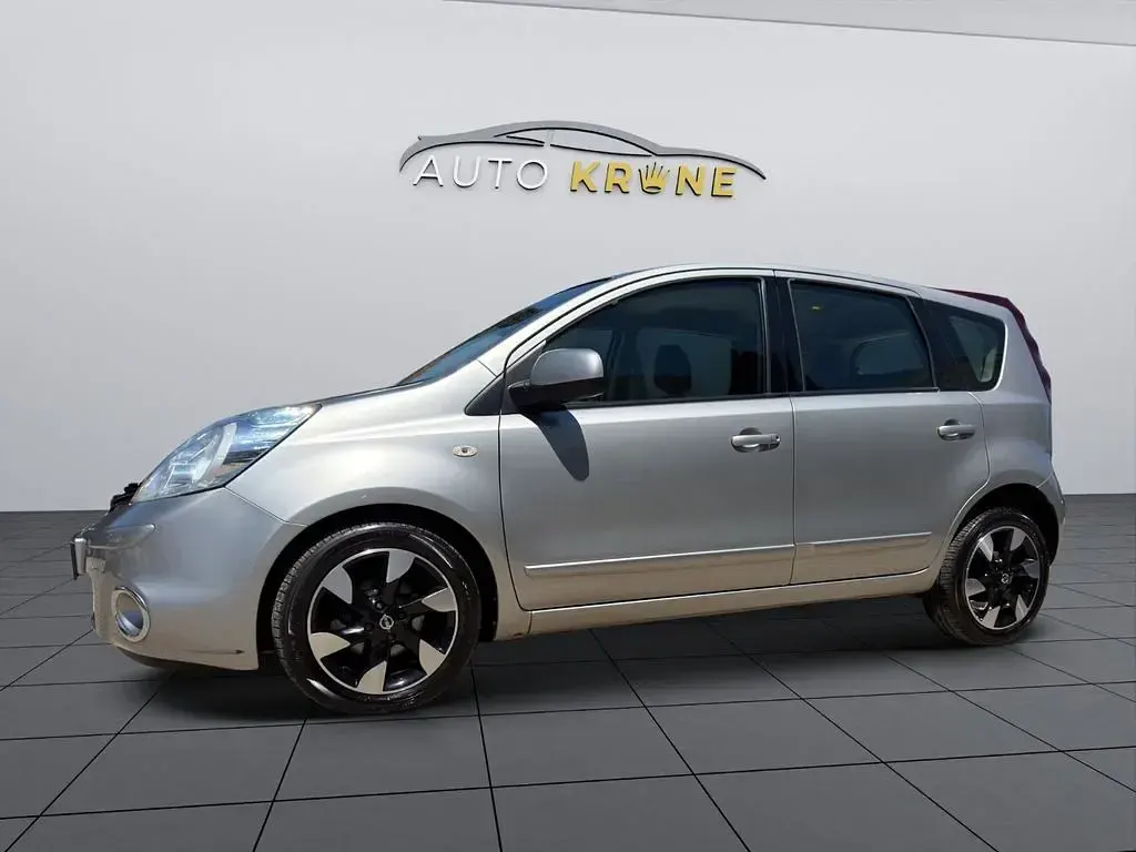 Gebraucht Nissan Note I-Way 88 PS (64 kW) 2013 Silber Kleinwagen