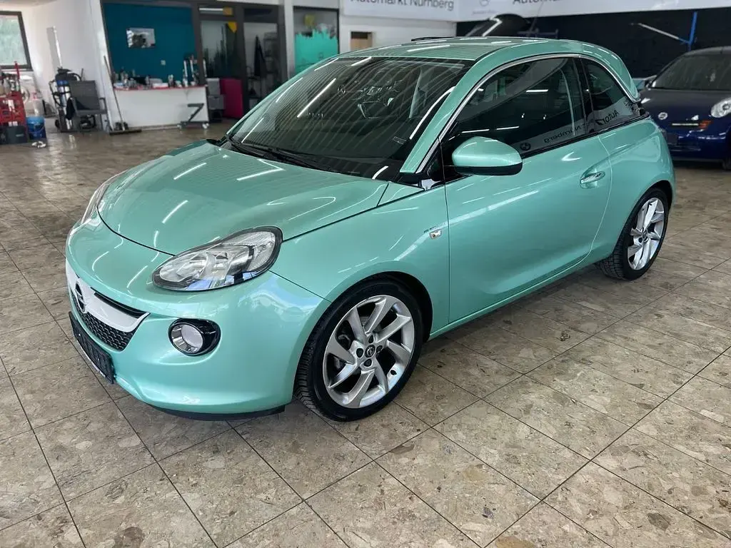 Second-hand Opel Adam Jam 69 CP (50 kW) 2013 Verde Hatchback