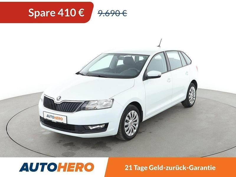 Weiß Gebraucht 2018 Skoda Rapid Ambition Limousine | 9.280 € (Fairer Preis) - Bild 1/3