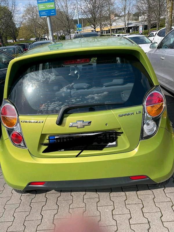 Usata Chevrolet Spark 68 CV (50 kW) 2012 Verde Utilitaria