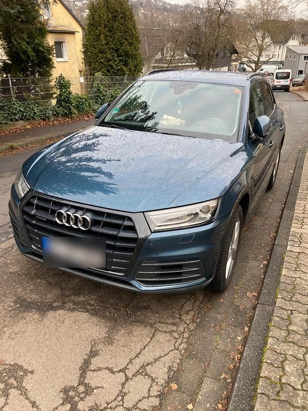 Blau Gebraucht 2018 Audi Q5 SUV | 26.500 € (Guter Preis) - Bild 1/4
