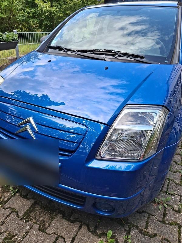 Gebraucht Citroën C2 60 PS (44 kW) 2007 Blau Kleinwagen