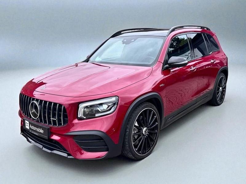 Rot Gebraucht 2021 Mercedes GLB35 AMG SUV | 39.900 € (Fairer Preis) - Bild 1/4