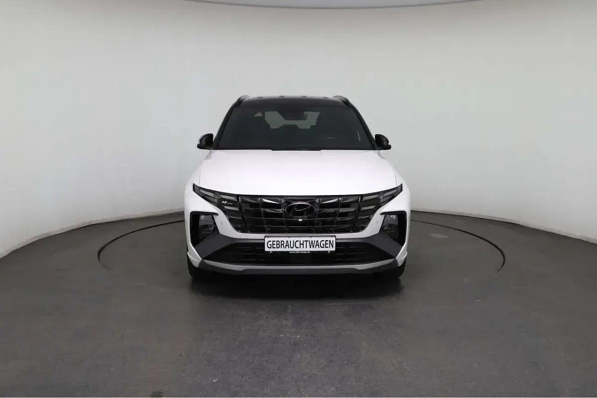 Gebraucht Hyundai Tucson N Line 179 PS (131 kW) 2021 Polar white / phantom black / SUV