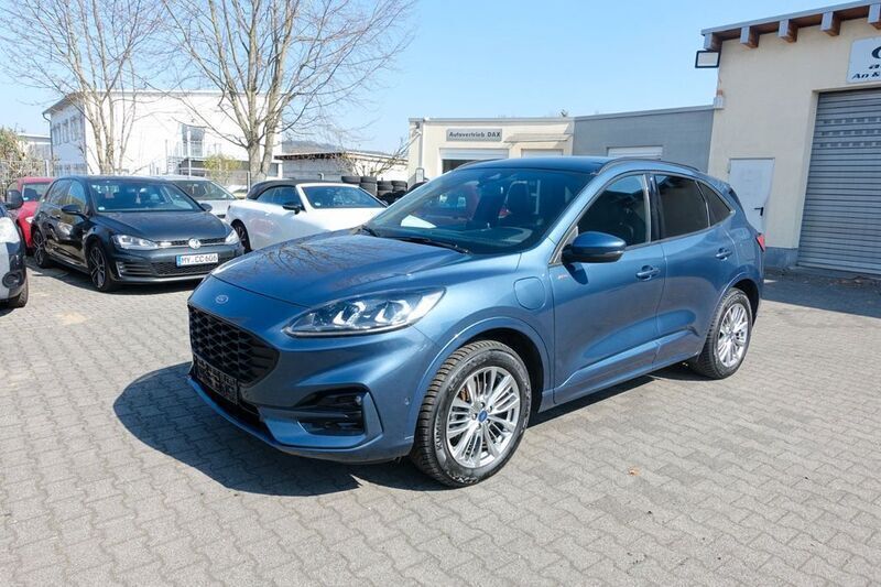 Blau Gebraucht 2021 Ford Kuga ST-Line X SUV | 13.990 € - Bild 1/4