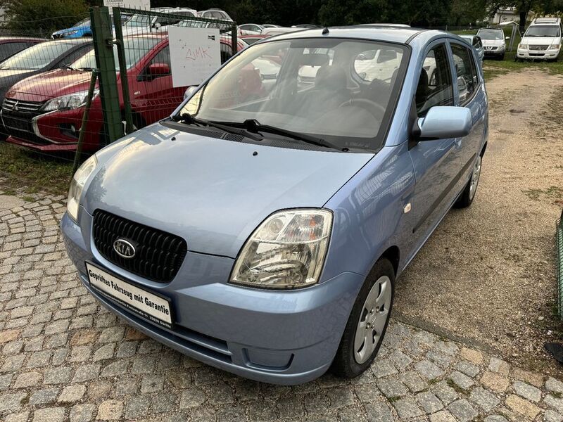 Gebraucht Kia Picanto LX 65 PS (47 kW) 2007 Blau Kleinwagen